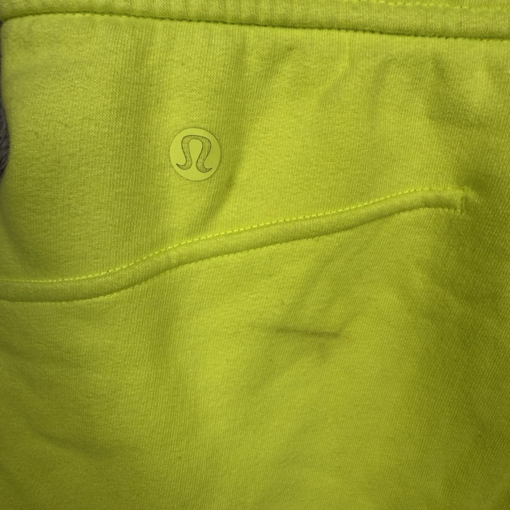 Lululemon Women's Pace Rival High-Rise Swift Shorts Neon Green Size 10 Sporty - Picture 5 of 7